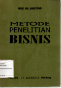 Metode penelitian bisnis