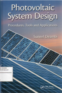 Image of Photovoltaic system design : Procedures, tools and applications