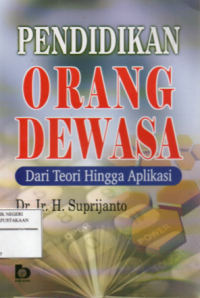 Image of Pendidikan orang dewasa : Dari teori hingga aplikasi