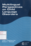 Multilingual Perspectives on Child Language Disorders