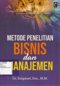 Metode Penelitian Bisnis dan Manajemen