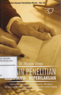 Image of Desain Penelitian Akuntansi Keperilakuan