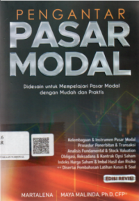 Image of Pengantar Pasar Modal : didesain untuk mempelajari Pasar Modal dengan mudah dan praktis