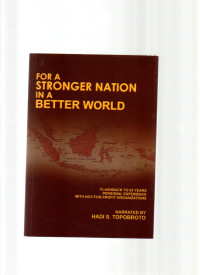 For a Stronger National in a better word