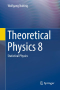 Theoritical Physics 8: Statistical Physics