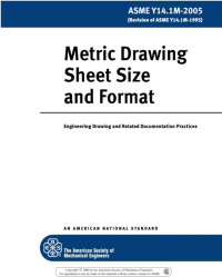 Metric Drawing Sheet Size and Format