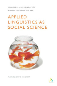 Applied linguistics As Social Science