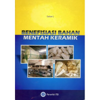Image of Benefisiasi Bahan Mentah Keramik