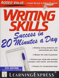 Image of Writing Skills Success in 20 Minutes a Day